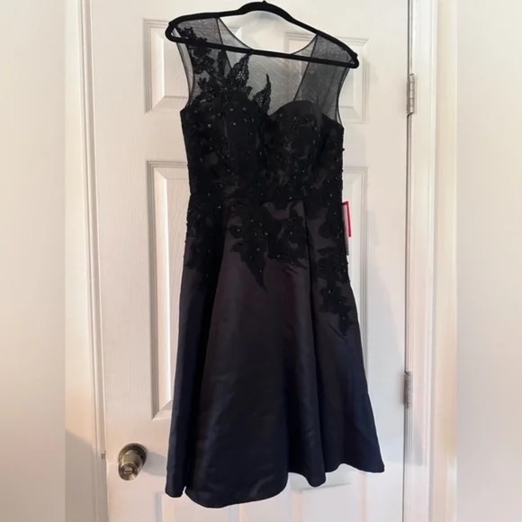 JJ’s House black cocktail dress NWT sz8 - Picture 6 of 7